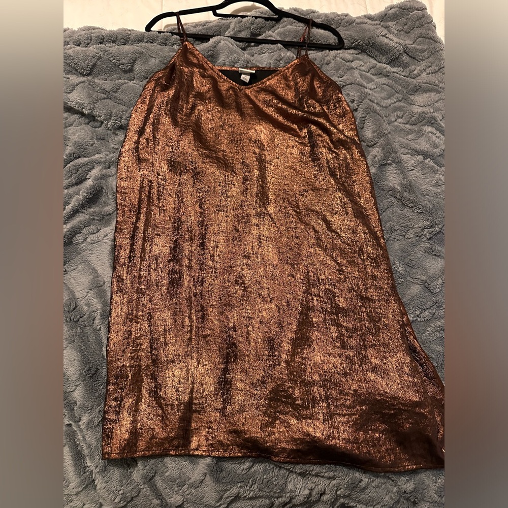 A New Day bronze tank dress